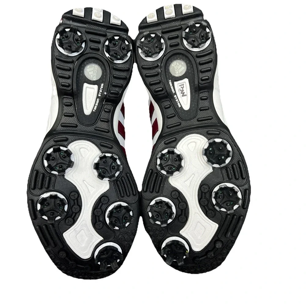 Adidas Womens Golf Shoes Size 7 Adiprene Traxion EVN 791003 Classic Style - Picture 8 of 10